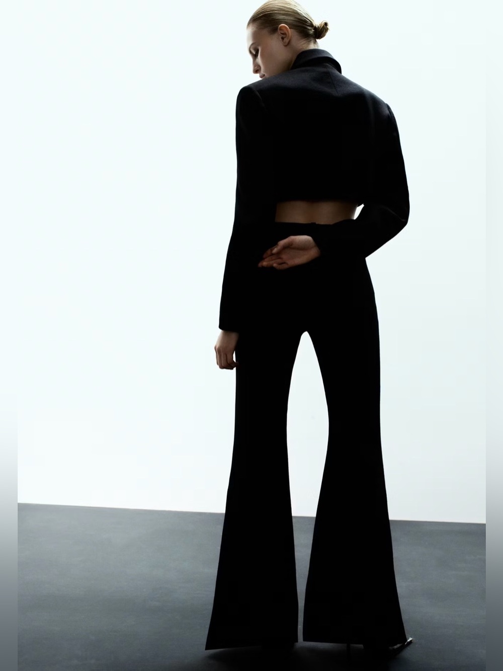 Black Wool Suit Pants size 4